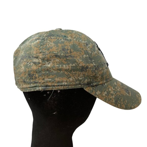 Pittsburgh Penguins Reebok Military Digital Camo Camouflage Fitted Hat Cap 7 3/8 - Picture 4 of 9